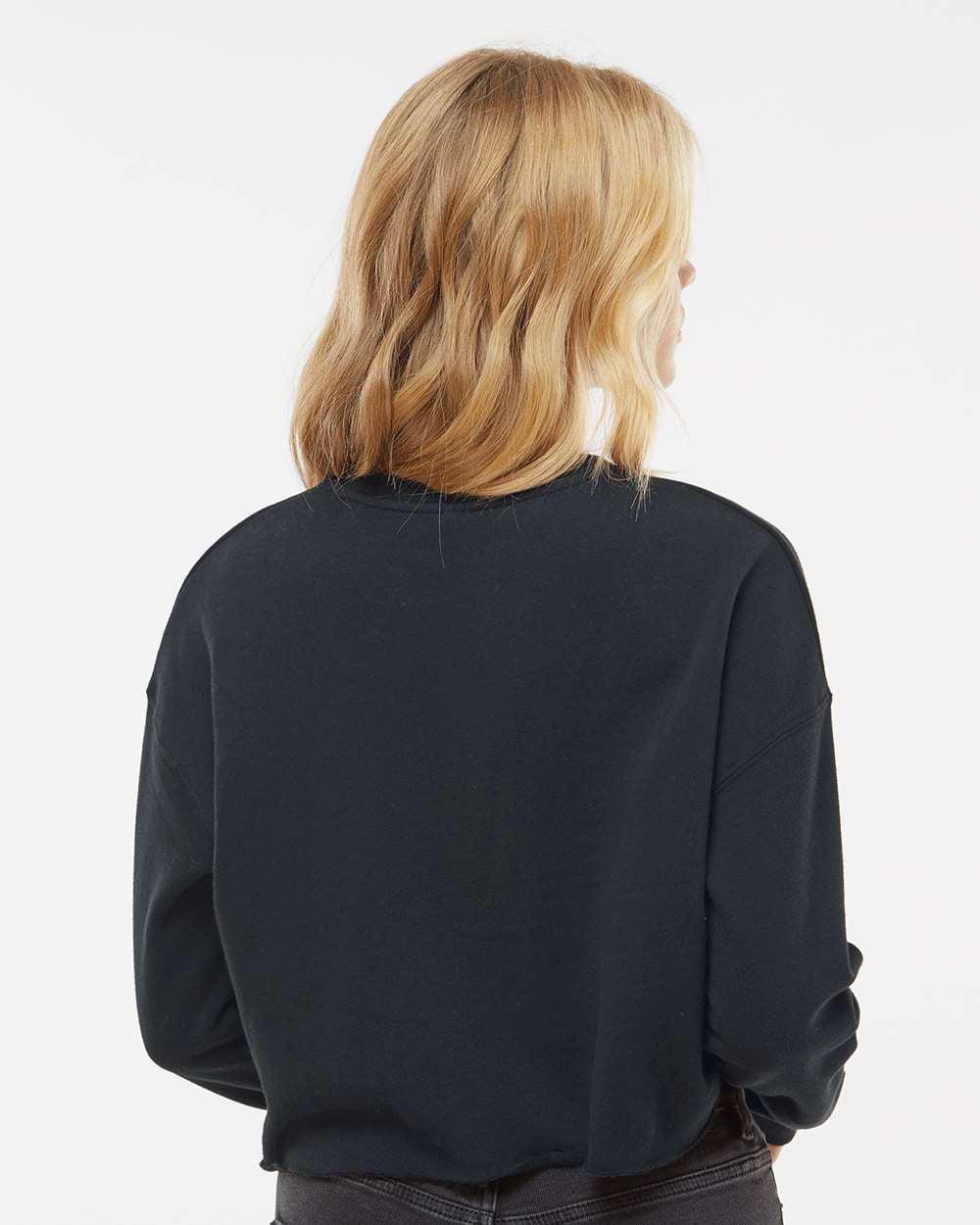 Womens Lightweight Crop Crew - Tiflee Tradex Company