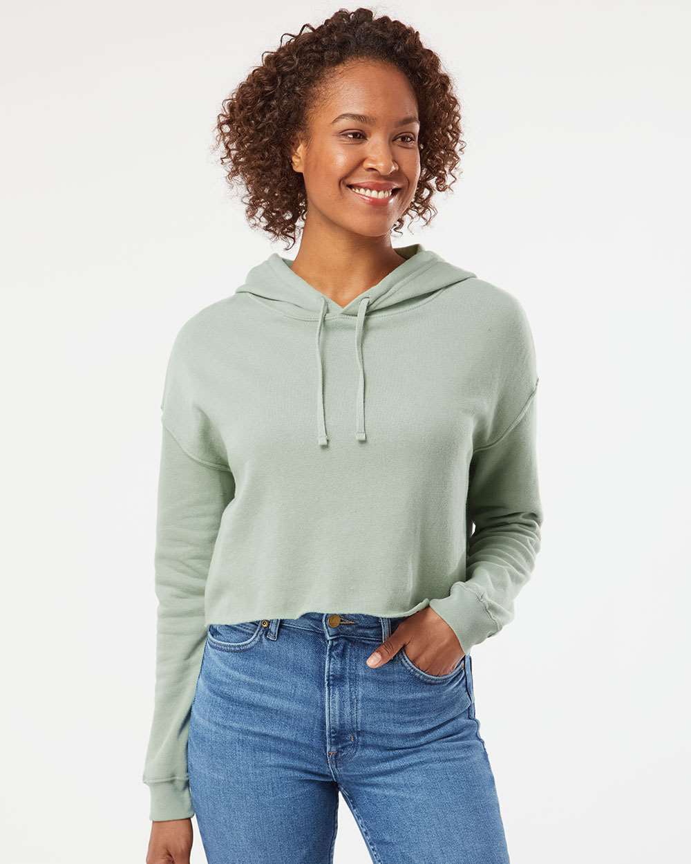 Womens Lightweight Crop Hood - Tiflee Tradex Company