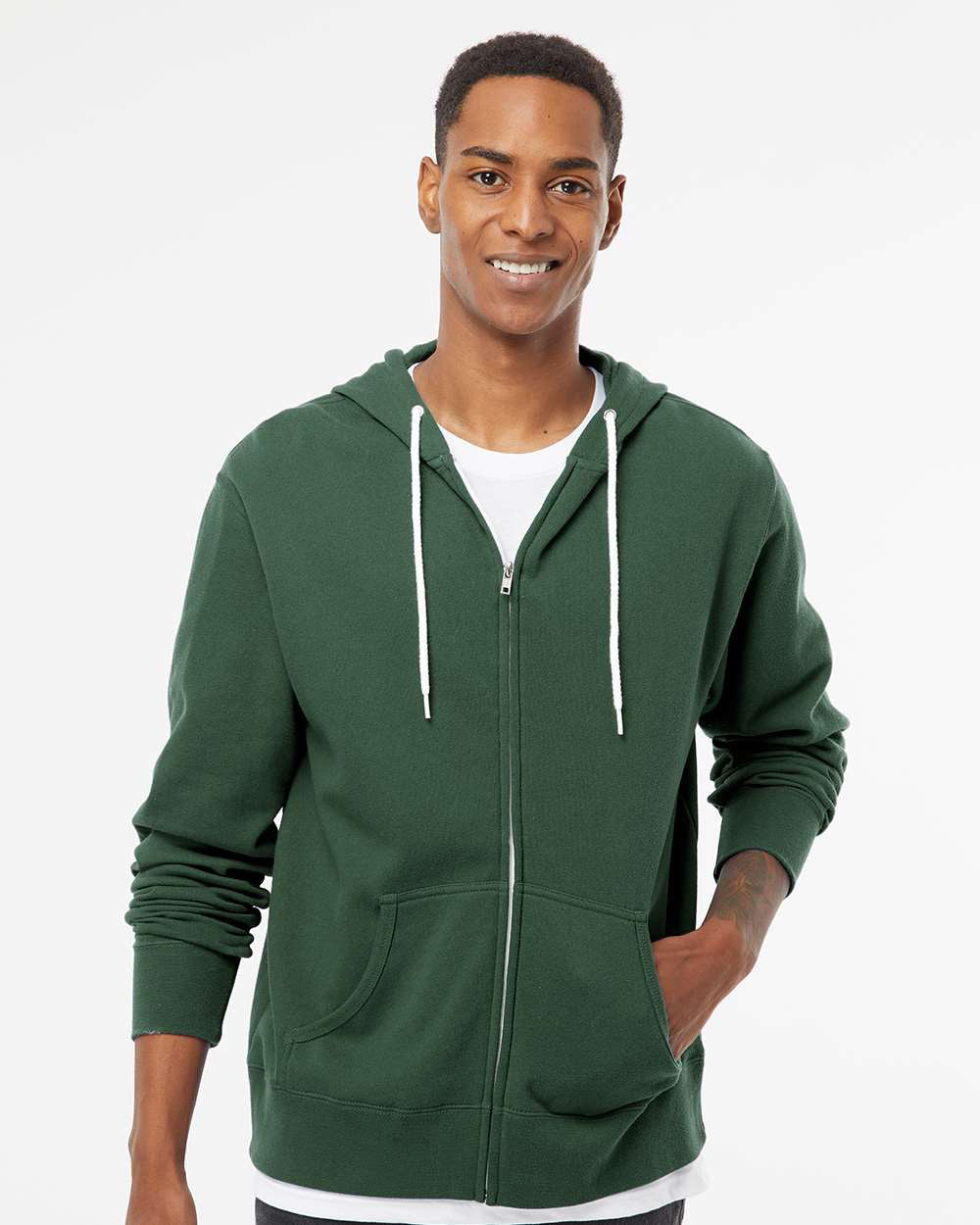 Unisex Lightweight Zip Hood - Tiflee Tradex Company