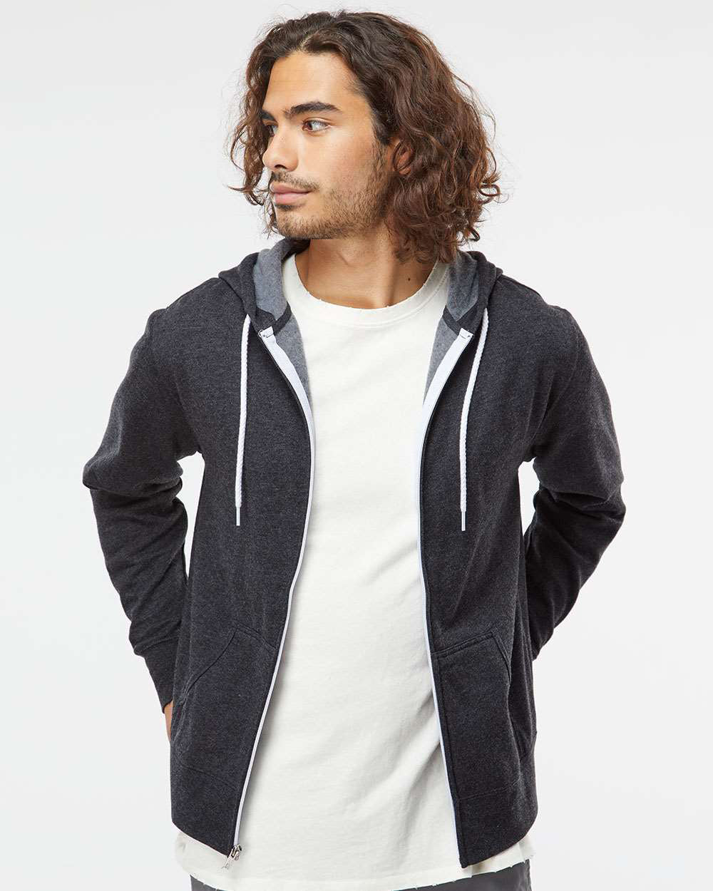 Unisex Lightweight Zip Hood - Tiflee Tradex Company