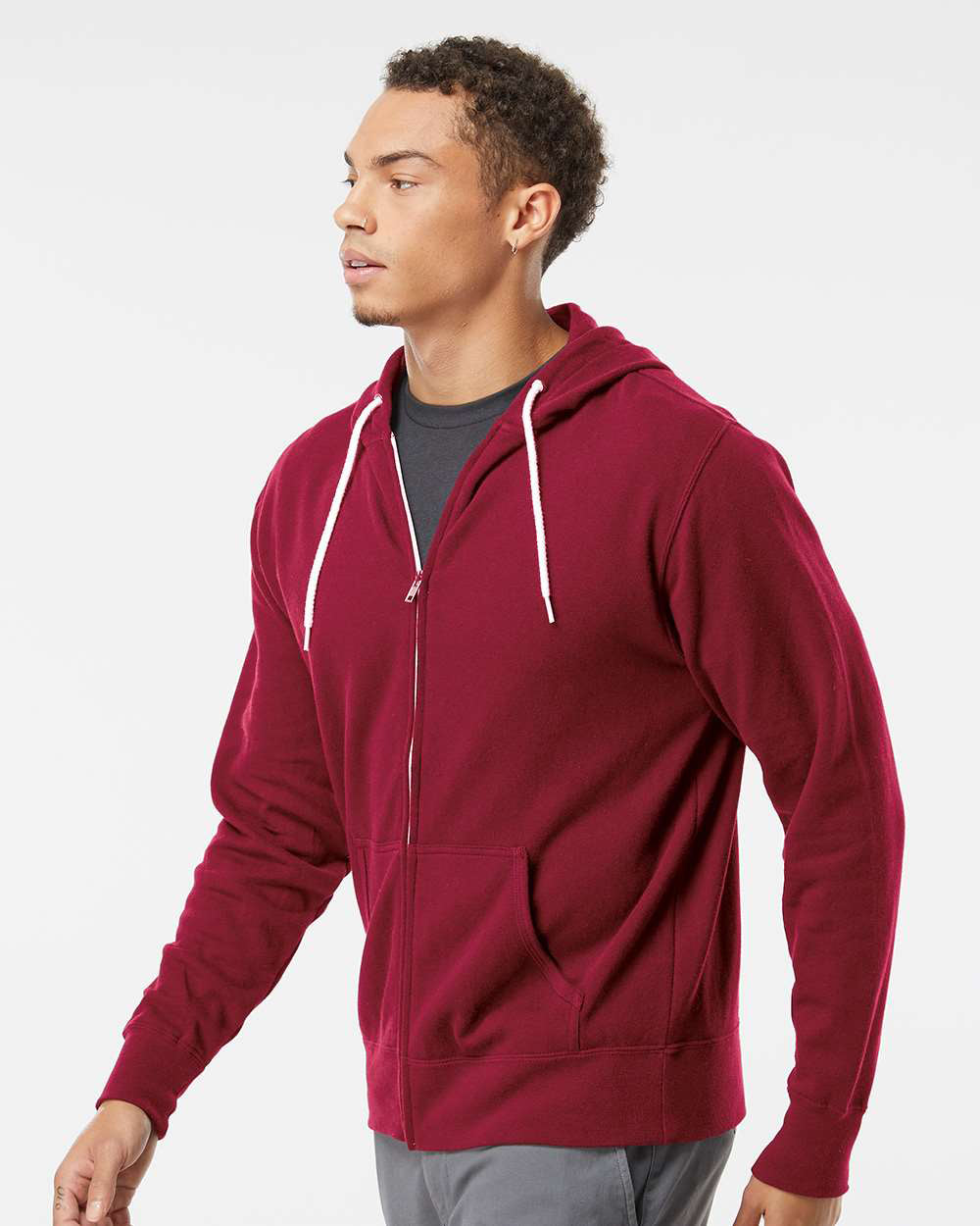 Unisex Lightweight Zip Hood - Tiflee Tradex Company