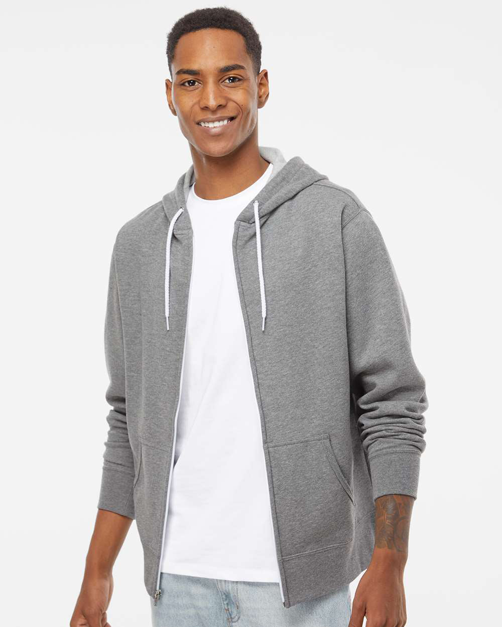 Unisex Lightweight Zip Hood - Tiflee Tradex Company