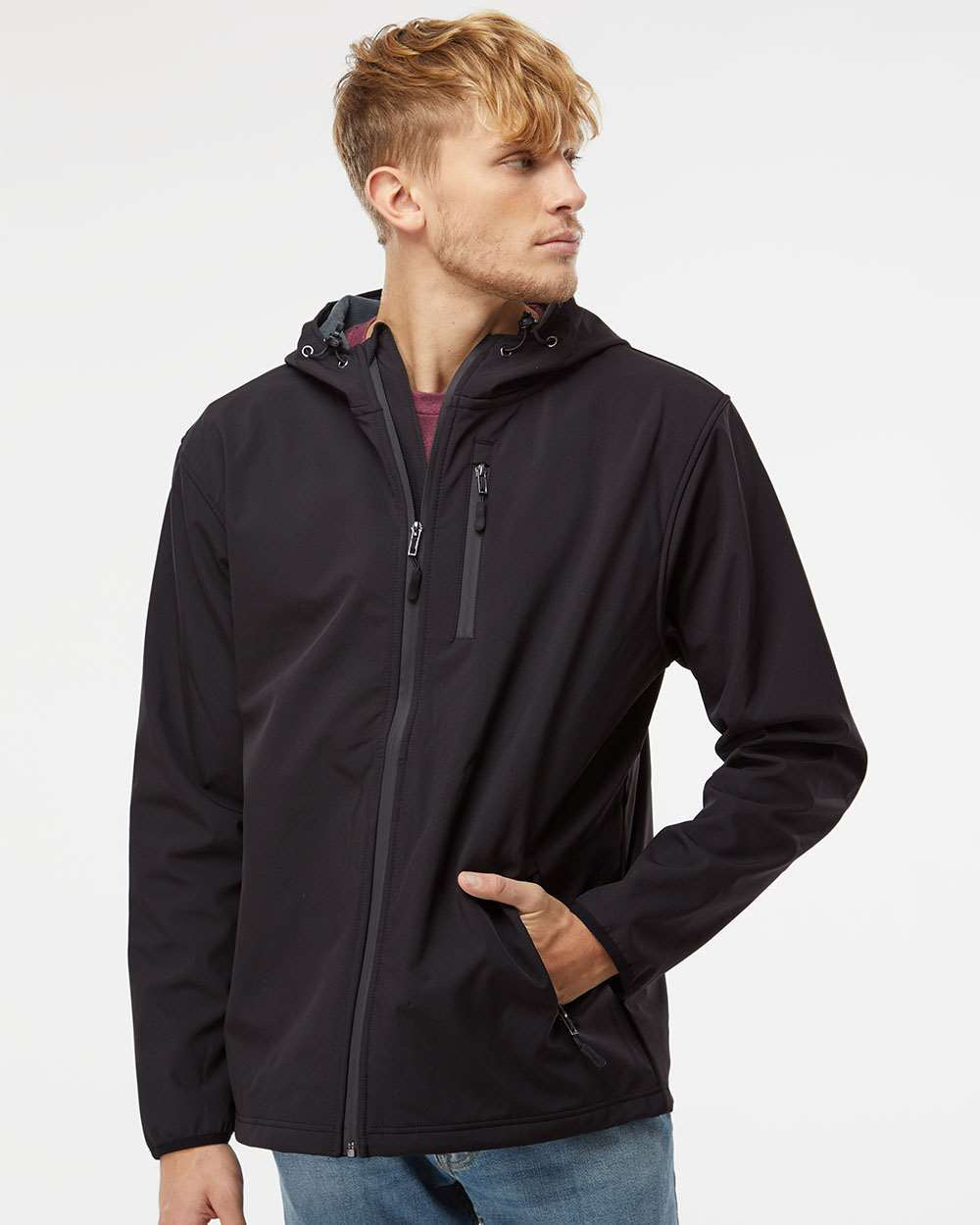Poly-Tech Water Resistant Soft Shell Jacket - Tiflee Tradex Company