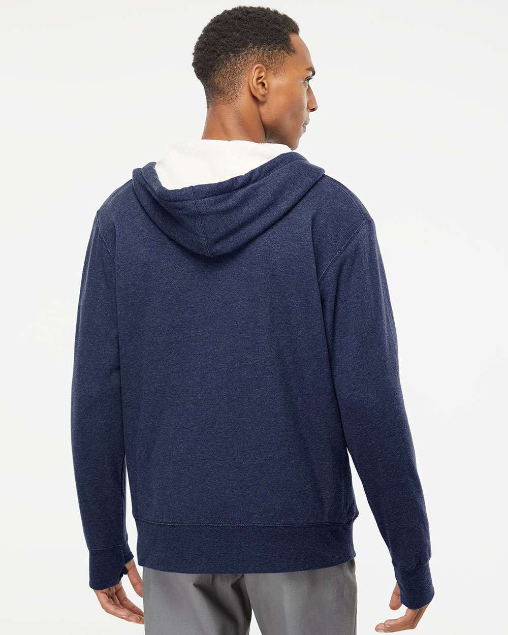 Unisex Heavyweight Sherpa Lined Zip Hood - Tiflee Tradex Company
