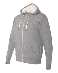 Unisex Heavyweight Sherpa Lined Zip Hood - Tiflee Tradex Company