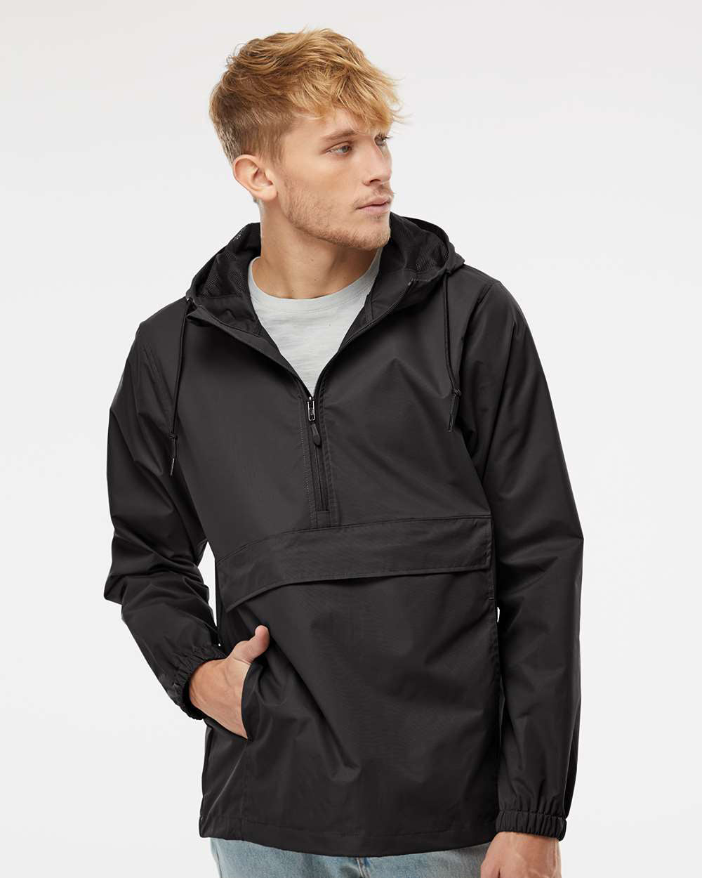 Water Resistant Windbreaker Anorak Jacket - Tiflee Tradex Company