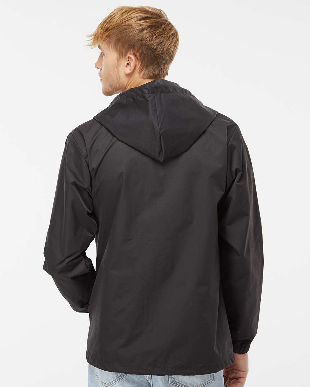 Water Resistant Hooded Windbreaker Coaches Jacket - Tiflee Tradex Company