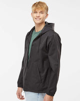 Water Resistant Hooded Windbreaker Coaches Jacket - Tiflee Tradex Company