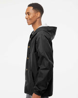 Water Resistant Hooded Windbreaker Coaches Jacket - Tiflee Tradex Company