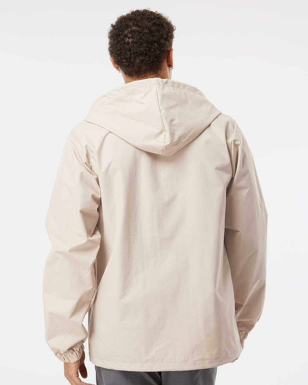 Water Resistant Hooded Windbreaker Coaches Jacket - Tiflee Tradex Company