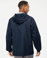 Water Resistant Hooded Windbreaker Coaches Jacket - Tiflee Tradex Company