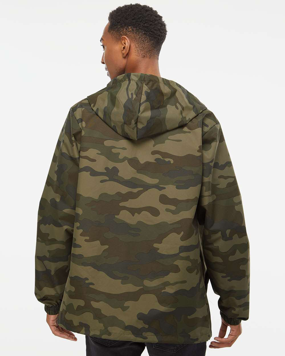 Water Resistant Hooded Windbreaker Coaches Jacket - Tiflee Tradex Company