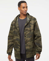 Water Resistant Hooded Windbreaker Coaches Jacket - Tiflee Tradex Company