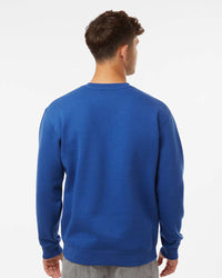 Man wearing a Royal color 10oz. Heavyweight Crew - Tiflee Tradex Company