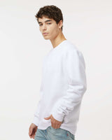 Man wearing a White color 10oz. Heavyweight Crew - Tiflee Tradex Company