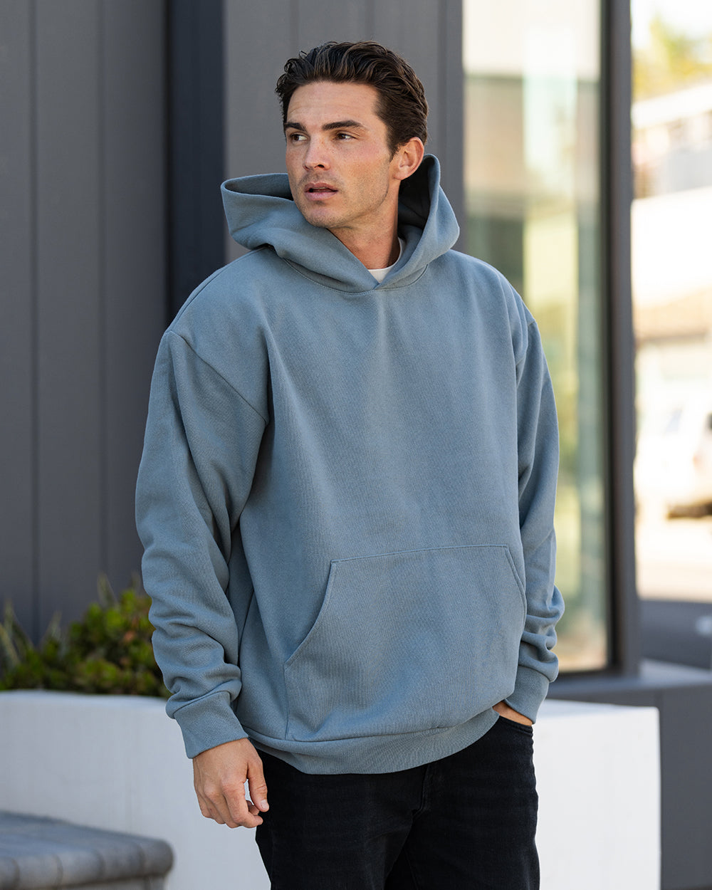 10oz. BOULEVARD Heavyweight Pullover Hood - Tiflee Tradex Company