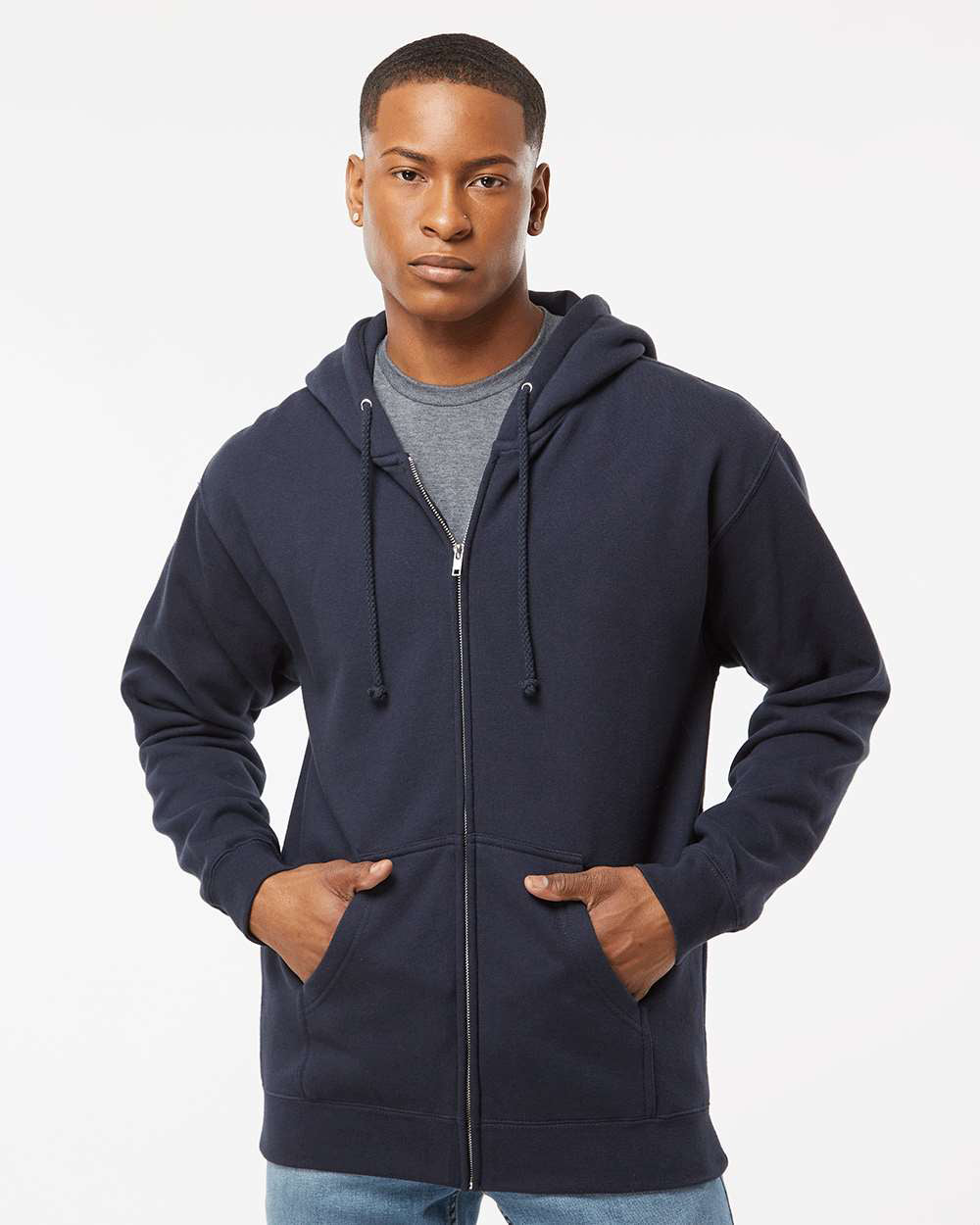 10oz. Heavyweight Zip Hood - Tiflee Tradex Company