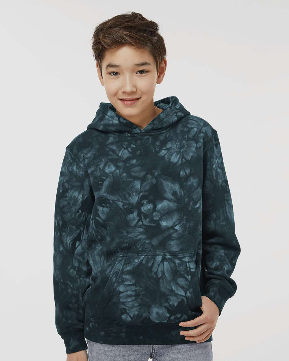 Youth 9oz. Midweight Tie Dye Pullover Hood - Tiflee Tradex Company