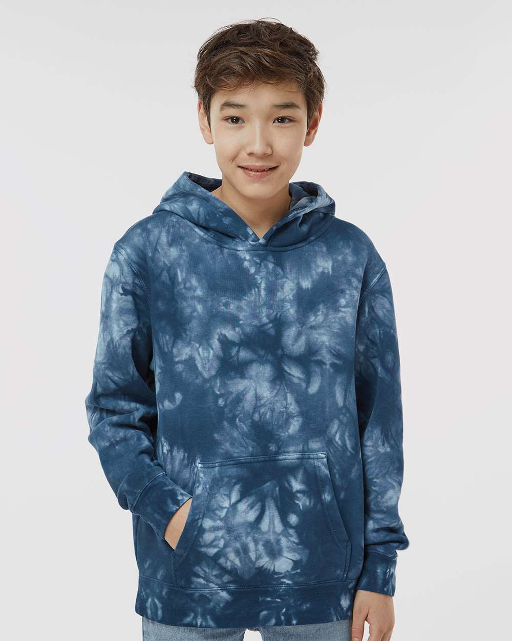 Youth 9oz. Midweight Tie Dye Pullover Hood - Tiflee Tradex Company