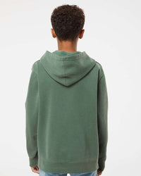 Youth 9oz. Midweight Pigment Dye Pullover Hood - Tiflee Tradex Company