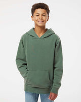 Youth 9oz. Midweight Pigment Dye Pullover Hood - Tiflee Tradex Company