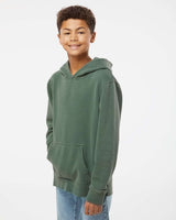 Youth 9oz. Midweight Pigment Dye Pullover Hood - Tiflee Tradex Company