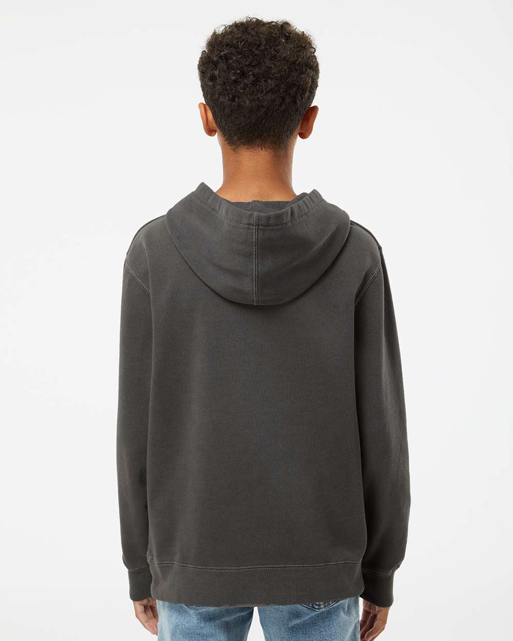 Youth 9oz. Midweight Pigment Dye Pullover Hood - Tiflee Tradex Company