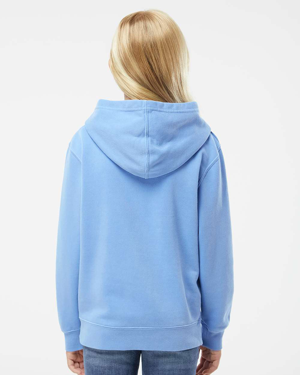 Youth 9oz. Midweight Pigment Dye Pullover Hood - Tiflee Tradex Company