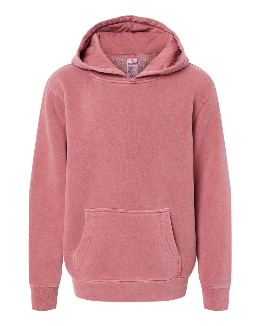 Youth 9oz. Midweight Pigment Dye Pullover Hood - Tiflee Tradex Company