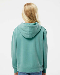 Youth 9oz. Midweight Pigment Dye Pullover Hood - Tiflee Tradex Company