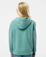 Youth 9oz. Midweight Pigment Dye Pullover Hood - Tiflee Tradex Company