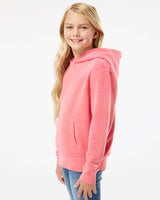 Youth 9oz. Midweight Pigment Dye Pullover Hood - Tiflee Tradex Company
