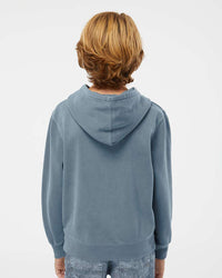 Youth 9oz. Midweight Pigment Dye Pullover Hood - Tiflee Tradex Company