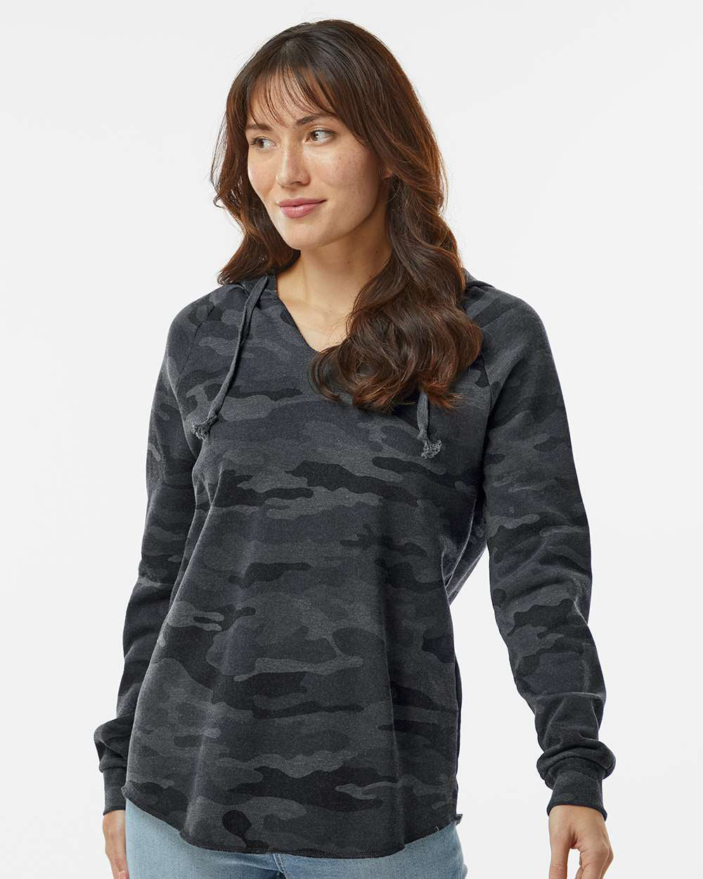 Women's California Wave Wash Hooded Pullover - Tiflee Tradex Company