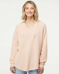 Women's California Wave Wash Hooded Pullover - Tiflee Tradex Company