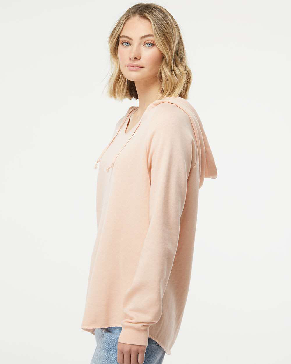 Women's California Wave Wash Hooded Pullover - Tiflee Tradex Company