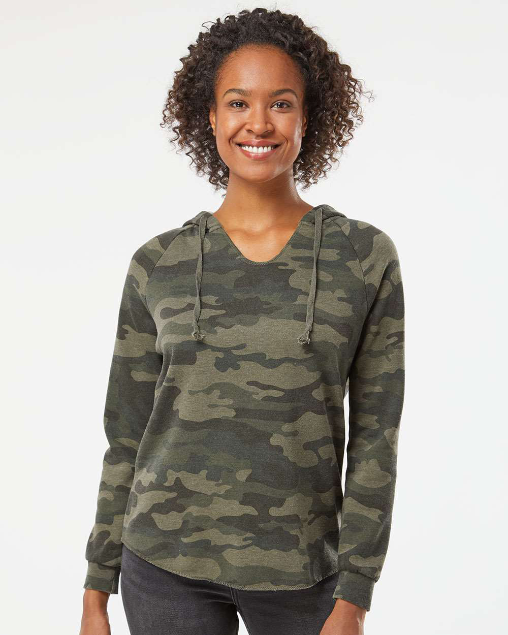 Women's California Wave Wash Hooded Pullover - Tiflee Tradex Company