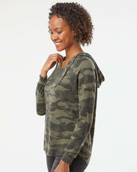 Women's California Wave Wash Hooded Pullover - Tiflee Tradex Company