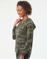 Women's California Wave Wash Hooded Pullover - Tiflee Tradex Company