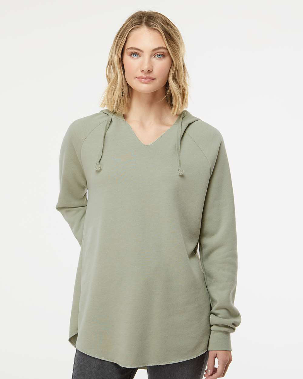 Women's California Wave Wash Hooded Pullover - Tiflee Tradex Company