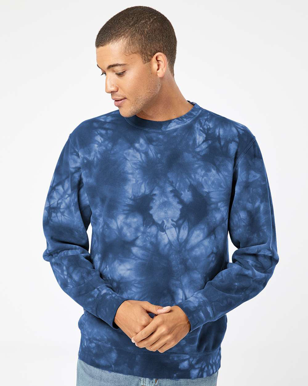 9oz. Unisex Midweight Tie Dye Crew - Tiflee Tradex Company