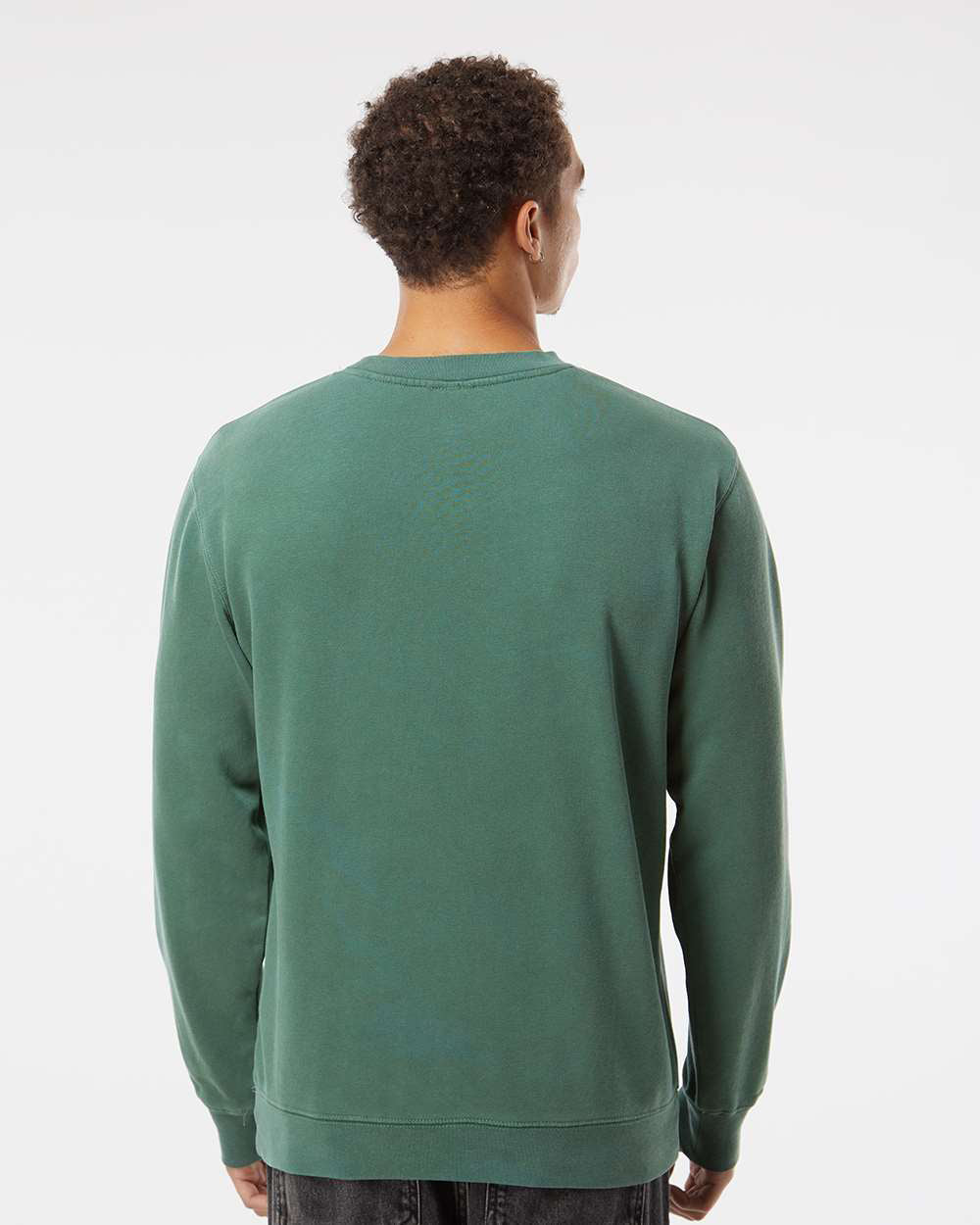 9oz. Unisex Midweight Pigment Dye Crew - Tiflee Tradex Company