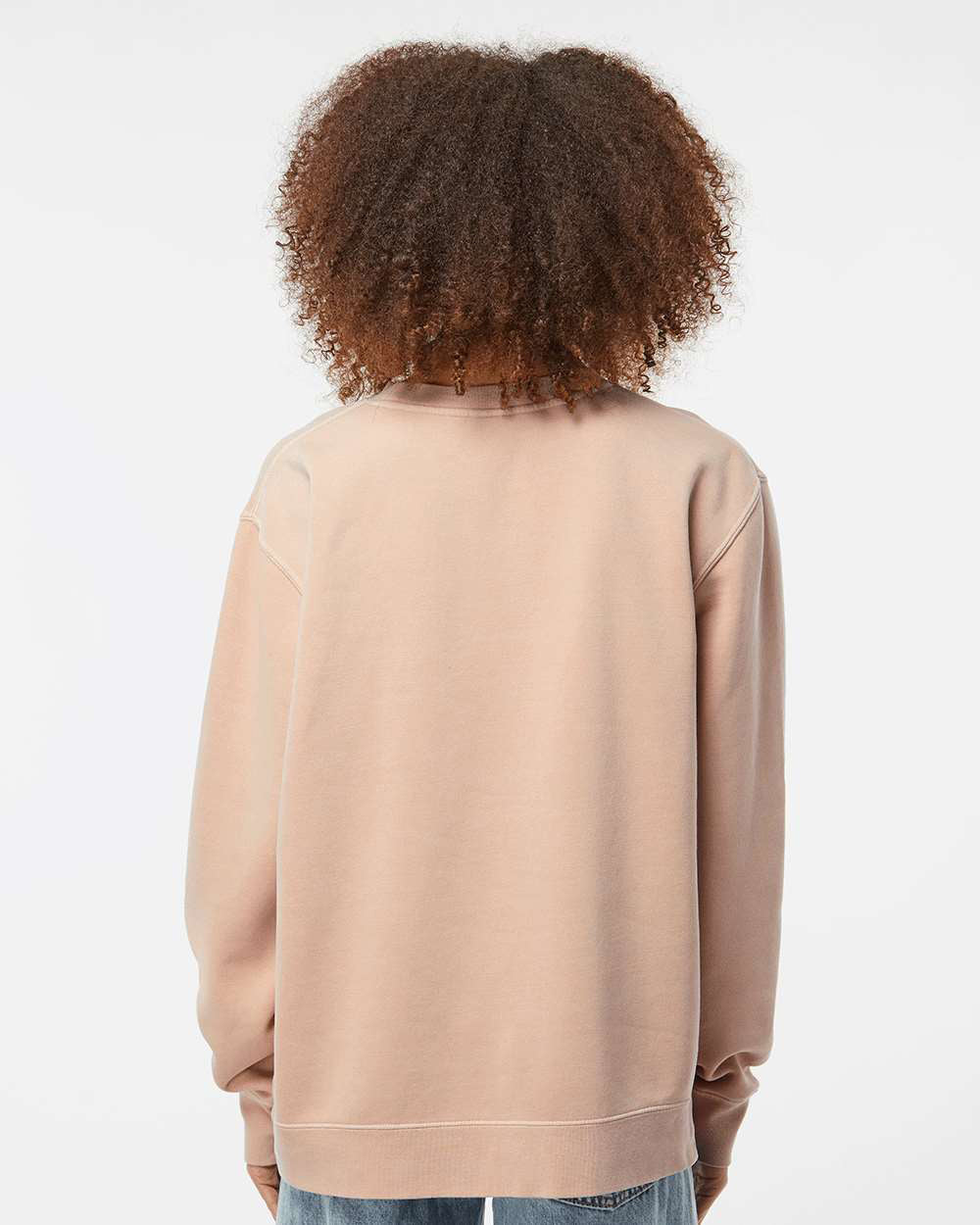 9oz. Unisex Midweight Pigment Dye Crew - Tiflee Tradex Company