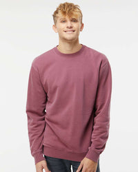 9oz. Unisex Midweight Pigment Dye Crew - Tiflee Tradex Company