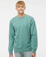 9oz. Unisex Midweight Pigment Dye Crew - Tiflee Tradex Company
