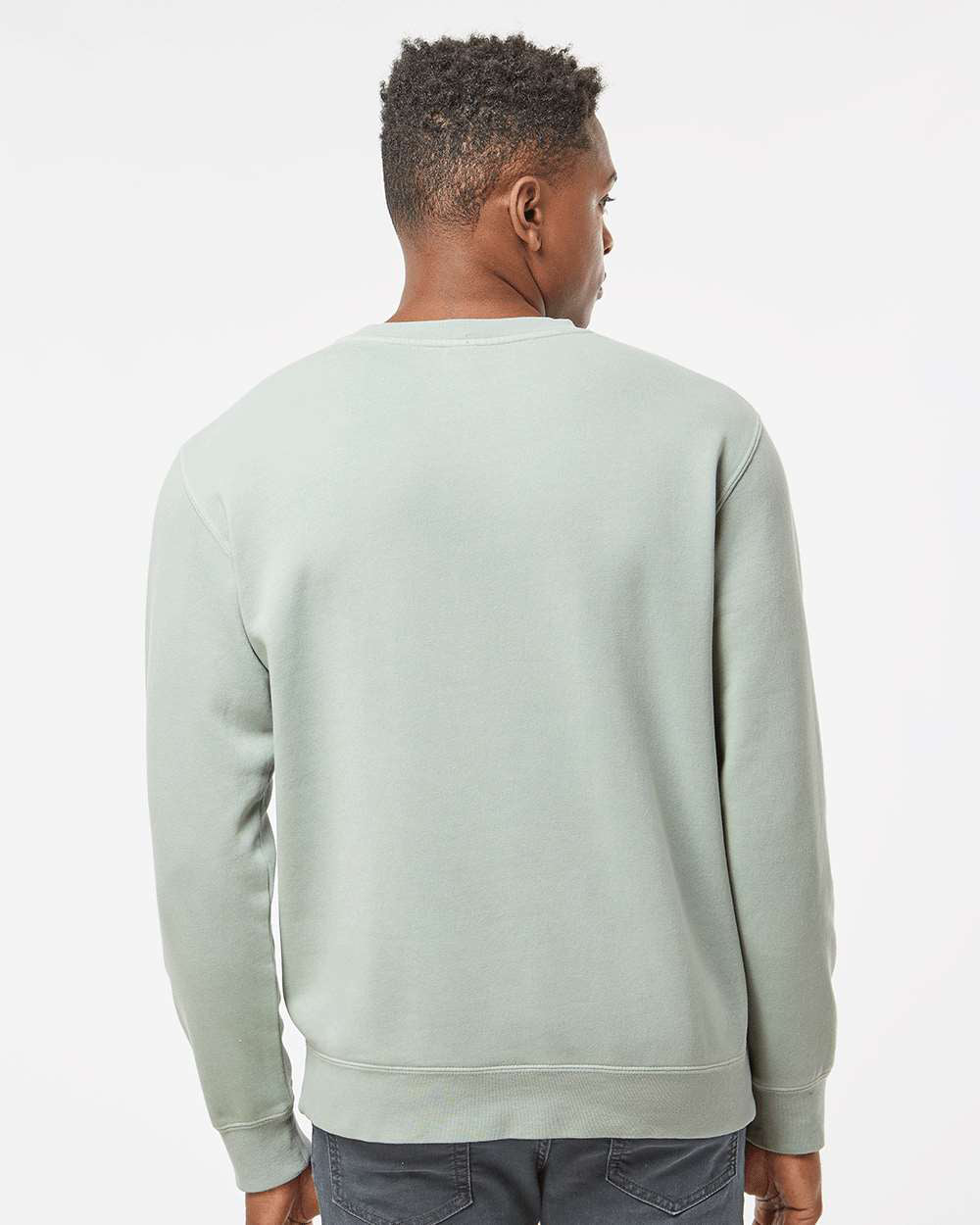 9oz. Unisex Midweight Pigment Dye Crew - Tiflee Tradex Company