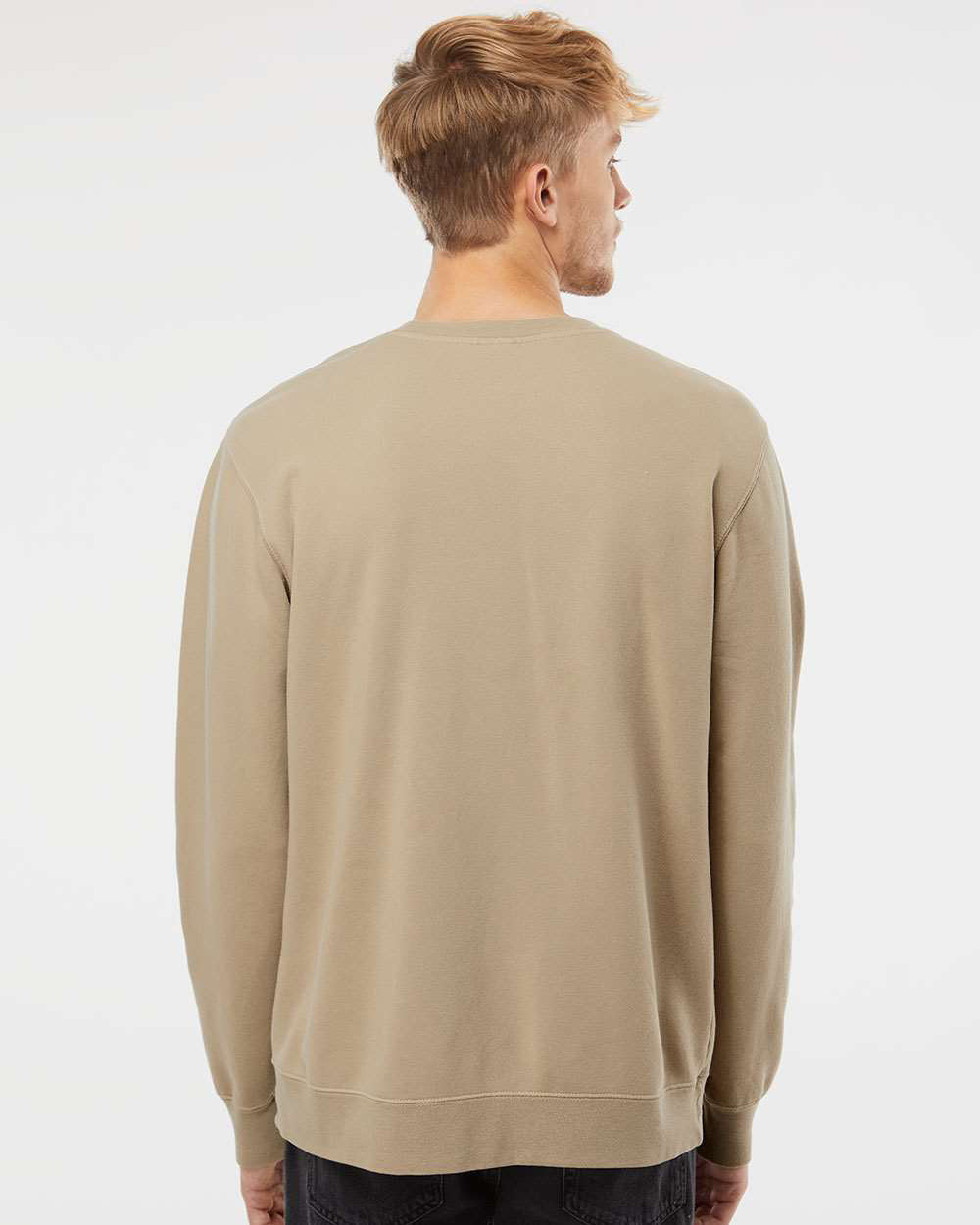 9oz. Unisex Midweight Pigment Dye Crew - Tiflee Tradex Company