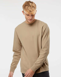 9oz. Unisex Midweight Pigment Dye Crew - Tiflee Tradex Company