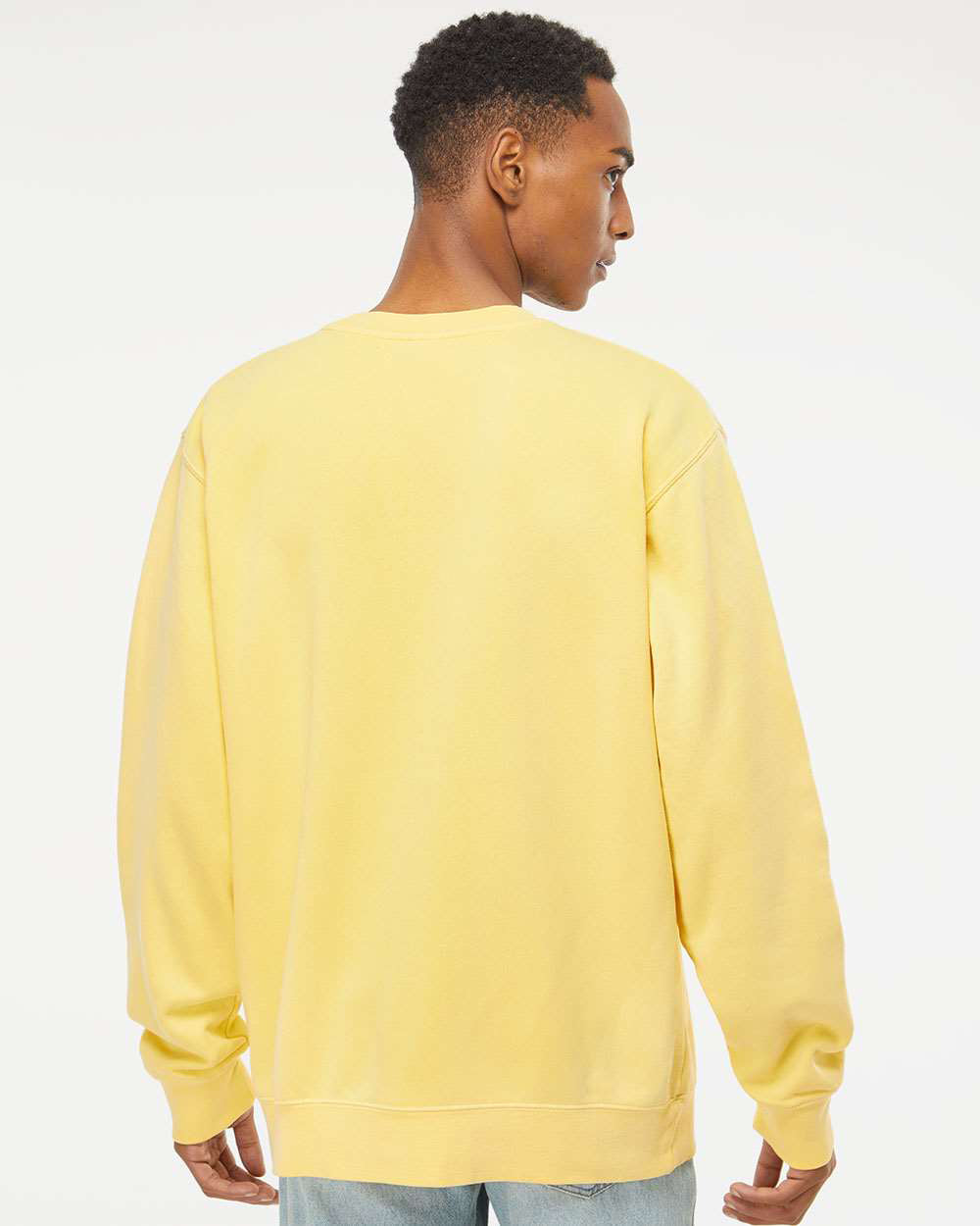 9oz. Unisex Midweight Pigment Dye Crew - Tiflee Tradex Company