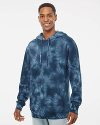 9oz. Unisex Midweight Tie Dye Pullover Hood - Tiflee Tradex Company